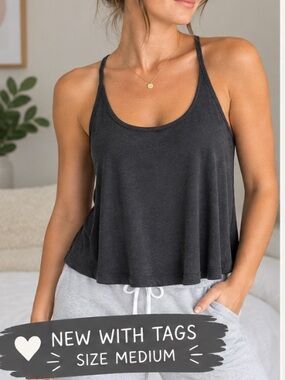 Old Navy Charcoal Camisole Top